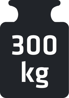 300 kg