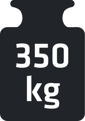 350 kg